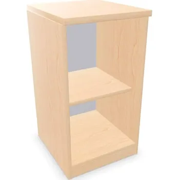 Policová skříň Kancelářská skříň - regál, v x š x h: 740 x 400 x 445 mm, barva javor