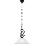 Eglo 91002 MURCIA - Závěsný kuchyňský rustikální lustr 1 x E27, Ø 38cm (Rustikální lustr na řetězu)