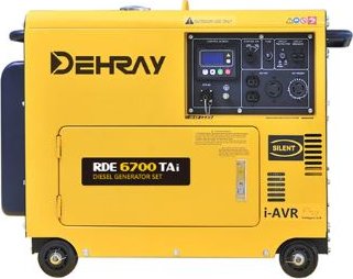 Dieselová elektrocentrála Dehray RDE6700TA