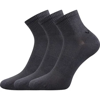 Pánské ponožky Ponožky VoXX 3 kusy v balení Metym tmavě šedá Velikost: 35-38