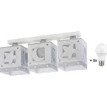 Dalber 63233NE MOONLIGHT grey - Dětské stropní svítidlo v šedé barvě + Dárek 3x LED žárovka (Stropní přisazený lustr do pokojíčku)