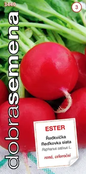 Semeno Dobrá semena Ester ředkvička celoroční 3 g