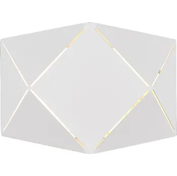 Nástěnné svítidlo Trio Leuchten 223510131 ZANDOR - LED nástěnné svítidlo v bílé barvě, 6,5W, 3000K (Kovové moderní LED svítidlo na zeď bez vypínače)