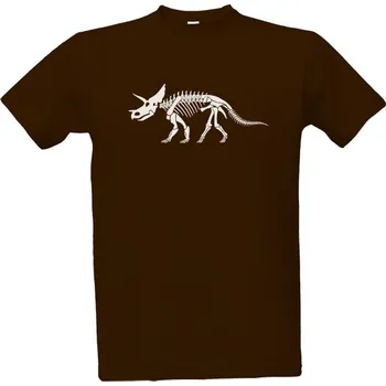 Tričko s potiskem Dinosaurus - Triceratops pánské