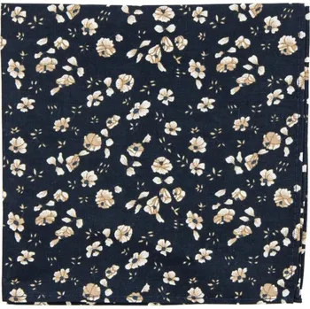 Šátek Bubibubi Tmavomodrý kapesníček do saka Indigo