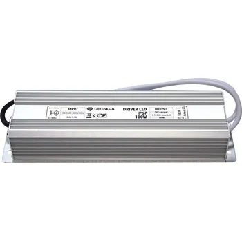 Napájecí zdroj pro osvětlení Greenlux DRIVER LED 24V IP67 100W