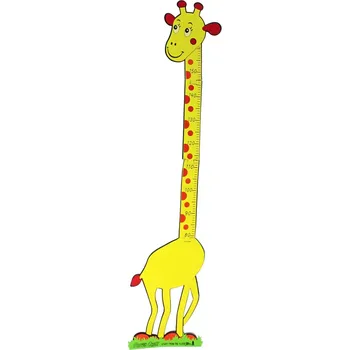 dětský metr Dětský metr na zeď žirafa mládě