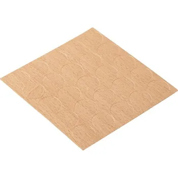 Stolová podnož Walteco Samolepicí krytky, průměr 14mm, buk, 25 ks