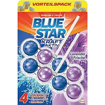 WC čistič Blue Star Kraft Aktiv WC blok Levandulová svěžest 2x50g