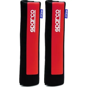 Potah sedadla Návleky na bezpečnostní pásy SPARCO červené - SPC1203