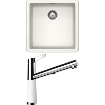 Kuchyňský dřez Set Schock S11-5 (dřez Greenwich N-100 Polaris + baterie SC-510.120 Polaris)