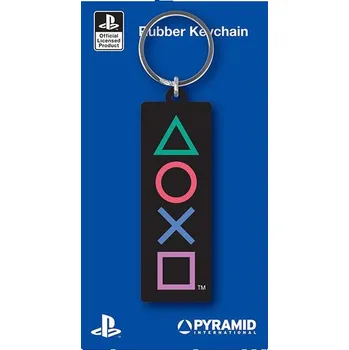 Sony PlayStation - gumová klíčenka Shapes 6 cm