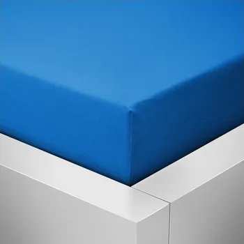 Prostěradlo Numberoplus Jersey prostěradlo modrá Velikost: 90-100 x 200 cm