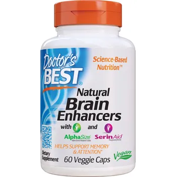 Přírodní produkt Doctor's Best Natural Brain Enhancers 60 cps.
