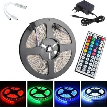 LED páska Lighting 5002 LED pásek RGB komplet 2m/120diod 5050 29W voděodolný (Voděodolný pásek multicolor komplet 2 metry)