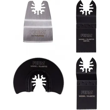 oscilační bruska Sada multifunkčního nářadí (4ks) FERM OTA1007