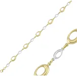 Lillian Vassago Jedinečný dámský náramek, kombinované zlato LLV66-GB082