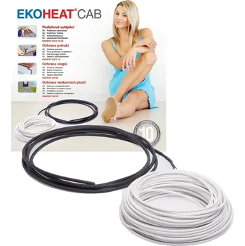 Topný kabel EKOHEAT topný okruh CAB 10 Délka / výkon: 15m / 153W