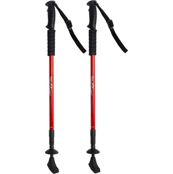 Trekingová hůl Iso Trade 8861 červená 65-105 cm