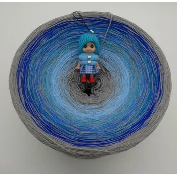 Příze Modrá Jana 4n-3800m (Lady Dee's Blue Johnny)