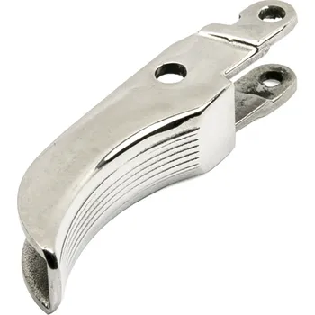 RA-TECH Ocelová spoušť pro WE DE .50 AE - stříbrná