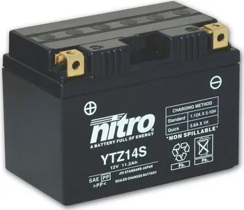 Motobaterie NITRO YTZ14S 12V 11,2Ah 230A