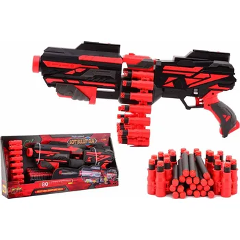 Dětská zbraň Serve & Protect Samopal 50 cm se 40 šipkami