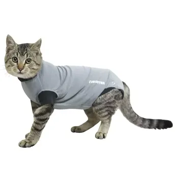Kruuse Buster Body Suit EasyGo pro kočky šedý