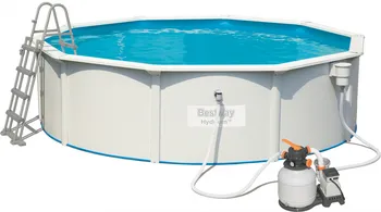 Bazén Bestway Hydrium 56384 4,6 x 1,2 m + písková filtrace, skimmer, schůdky, podklad