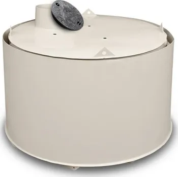 nádrž Dvouplášťová plastová nádrž na vodu kruhová 10 m3 - TOP nádrže