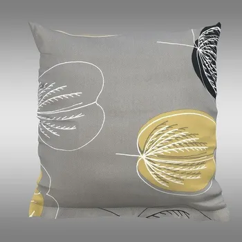 Dekorativní polštářek Kvalitex Povlak na polštář GRACE šedá Bavlna 40x40 cm