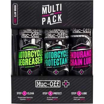 Motokosmetika MUC-OFF - Anglie Muc-Off Motorcycle Multi Valeu Pack