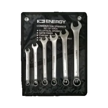 Nářadí pro automobil 6 Dílná sada očkoplochých klíčů ENERGY