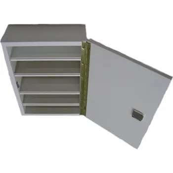 Lékárnička Lékárnička dřevěná bílá 43x30x14cm prázd.Steriwund