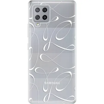 Pouzdro na mobilní telefon Odolné silikonové pouzdro iSaprio - Fancy - white - Samsung Galaxy A42