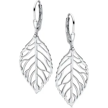 Náušnice Olivie Stříbrné náušnice LISTY 3657 Ag 925; ≤2,1 g.