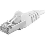 PREMIUMCORD Patch kabel CAT6a S-FTP, RJ45-RJ45, AWG 26/7 7m bílá
