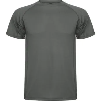ROLY Tričko Montecarlo, sportovní, pánské, krátký rukáv E0425-46-M M Šedá tmavá