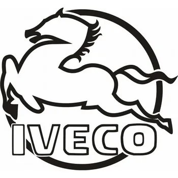 Samolepicí dekorace na vozidlo samolepka Dekor IVECO 101, Vnější, 15 x 14 cm - pár (2 kusy)