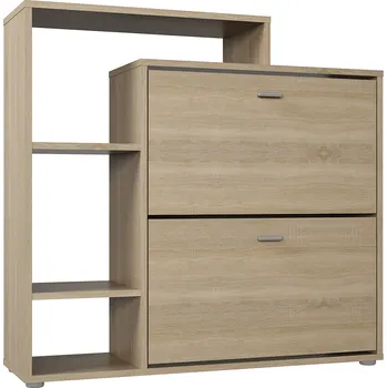 Botník Výklopný dvouřadý botník, dub sonoma, IZABELA