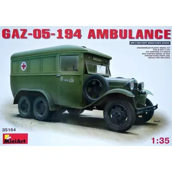 Plastikový model 1:35 GAZ-05-194 Ambulance