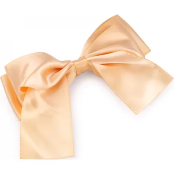 Vlasová spona se saténovou mašlí - champine