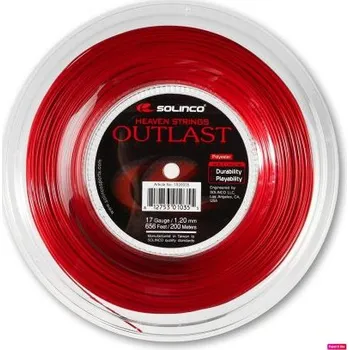 Struna na výplet tenisové rakety TENISOVÝ VÝPLET SOLINCO OUTLAST (200m) 1.3mm