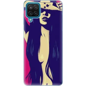 Pouzdro na mobilní telefon Odolné silikonové pouzdro iSaprio - Cartoon Girl - Samsung Galaxy A12