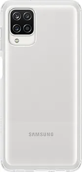 Pouzdro na mobilní telefon Samsung Soft Clear pro Samsung Galaxy A12 transparentní