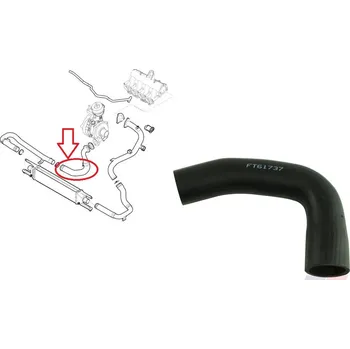 Turbodmychadlo Hadice plnícího vzduchu Fiat Doblo od 2010 1,6/2,0MTJ od turba do intercooleru, 51820715