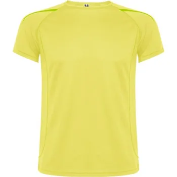 Pánské tričko ROLY Tričko Sepang, sportovní, pánské E0416-221-M M Žlutá svítivě