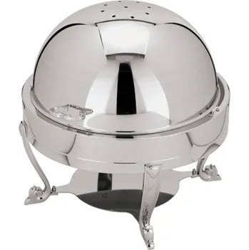 Sambonet Paderno Industrie CHAFING KULATÝ ZAOBLENÝ - NA PASTU průměr 40 cm