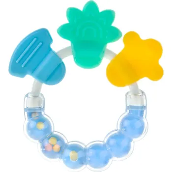 Chrastítko-kousátko Akuku modré