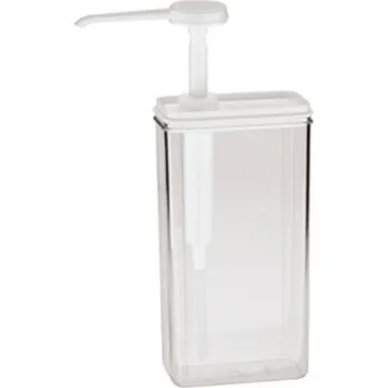 Dávkovač mýdla Sambonet Paderno Industrie DÁVKOVAČ DOCHUCOVADEL OBDÉLNÍKOVÝ - 1250 ml